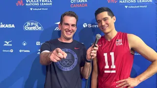 🇺🇸 Micah Christenson | USA vs. Canada | 2023 Men's VNL Ottawa