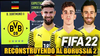 RECONSTRUYENDO AL BORUSSIA DORTMUND 2!!! - FIFA 22 Modo Carrera