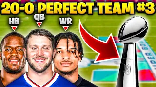 Can I Build A PERFECT 20-0 NFL Team In Madden? #3