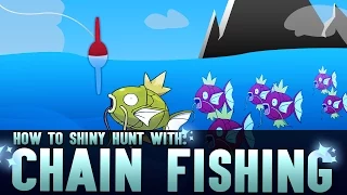 SHINY CHAIN FISHING Tutorial | How to Catch Shiny Pokemon in Pokemon Omega Ruby Alpha Sapphire XY