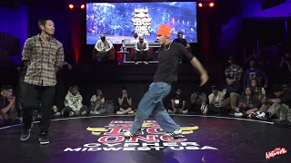 Ark Vs Weapon X -  B-Boy Finals  - Red Bull BC One Cypher Midwest USA 2023 - BNC