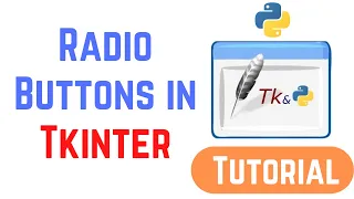 Tkinter Tutorial For Beginners - Radio Buttons in Tkinter