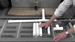 How to make a fishery aeration Venturi unit
