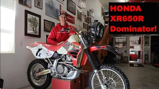 Interview with Johnny Campbell and The Honda #XR650R #baja1000