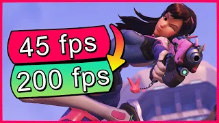 How to BOOST FPS in Overwatch 2! (Complete Optimization Guide)