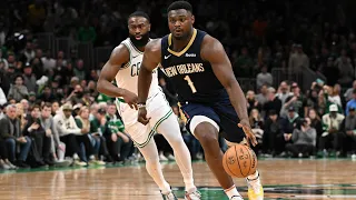 Pelicans Stat Leader Highlights: Zion Williamson with 26 Points vs. Boston Celtics 1/29/24