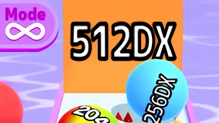 BALL RUN 2048 — INFINITY ∞ 512 DX (DIXILIONN?!) // MAX LEVEL