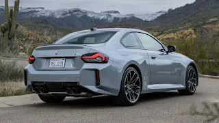 BMW M2 Brooklyn Grey 2023 looks awesome!