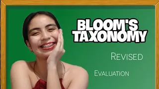 BLOOM'S TAXONOMY | Tagalog