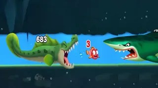 New update Fishdom mini game ads | Crocodile Attack on the fish games #fishdom #kids #brother_gaming