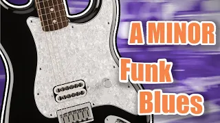 Groovy Funk Blues | Guitar Backing Track in A Minor