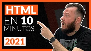 Aprende HTML en 10 Minutos 🔥  Desde cero 👈. 2021