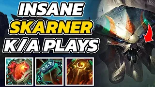 GRANDMASTER SKARNER GAMES. K/A PLAYS ONLY. LOL META. 76% WIN SKARNER JUNGLE