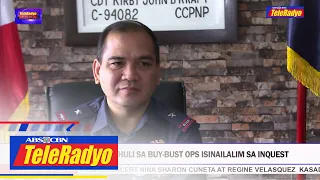 Tauhan ng PDEA na nahuli sa buy-bust ops isinailalim sa inquest | TELERADYO BALITA (9 Dec 2022)