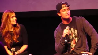 Holland Roden & Ryan Kelley panel - Werewolfcon