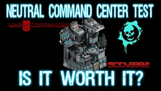 War Commander: Neutral Command Center Test - Worth It Or Not?