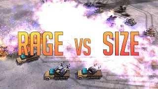 Rage vs Size - Stealth vs Tank 3.0 - Legendary Replay - Generals Zero Hour [LIVESTREAM HIGHLIGHT]