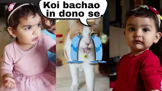 Babies playtime with meow | HINDI | Lianna and Divisha Official |