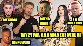 ALBERT SOSNOWSKI POKONAŁBYM ADAMKA I CHALIDOWA WALAK Z DENISEM ZAŁĘCKIM BINKOWSKI IDEALNY DO FRIKÓW