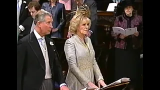 Charles & Camilla's marriage blessing (2005)
