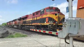 A Very Hot & Humid day on the BNSF Chillicothe sub Wenona and Toluca, IL 08/06/22 w/ NS led UP ZCIG4