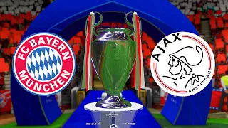 Bayern Munich vs Ajax | UEFA Champions League Final | Gameplay & Full match