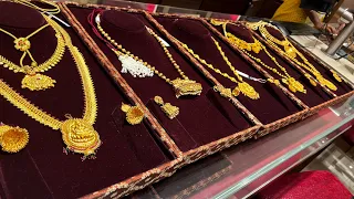Tanishq rivaah collection with weight and price | gold jewellery | gold bridal necklace designs