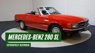 Mercedes-Benz 280 SL | Extensively restored | Very good condition | 1975 -VIDEO- www.ERclassics.com
