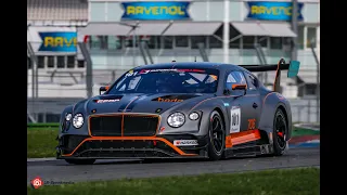 Bentley Continental GT3 - Pure V8 Sound - Racing at the famous Hockenheimring