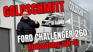 Wohnmobil Ford Challenger 260: Auflastung auf 4t bei Goldschmitt