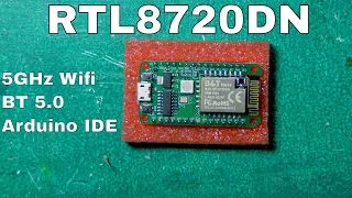 BitBastelei #450 - RTL8720DN: ESP32-Alternative mit 5GHz-WLAN? (RTLDuino/BW16)