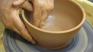 Bowl Demonstration #1 -- using two pounds of clay