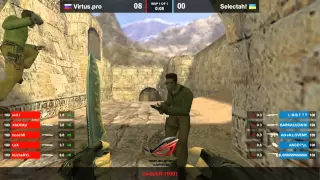 CS 1.6 ASUS Open Virtus.pro vs. Selectah! @ dust2