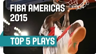 Top 5 Plays - Day 2 - 2015 FIBA Americas Championship