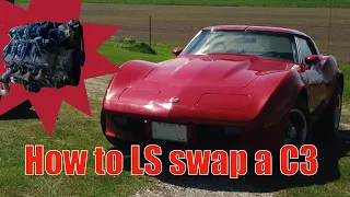 Everything you need to know to fit a LS in a C3 corvette on the cheap