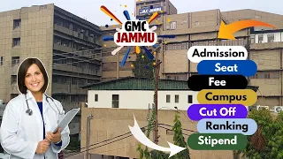 GMC Jammu Medical College Review🔥 | Fee | Cut Off | Seats #mbbs #neet