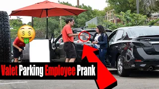 Fake Valet Parking Employee Prank Reaction!