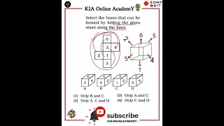 Practice mental ability and reasoning questions ssc cgl reasoning Cubes and Dice reasoning tricks