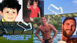 Who is better?? Incredible Body Transformation Cristiano Ronaldo vs Lionel Messi