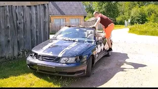 SAAB 9-5  / За рулём кабриолета, 2 часть. СААБ 9-5