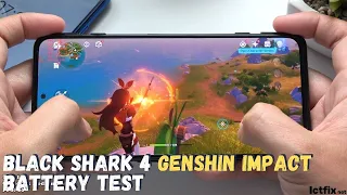 Xiaomi Black Shark 4 Genshin Impact Gaming test Max Setting | Snapdragon 870, 144Hz Display