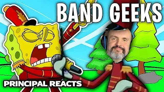 High School Principal Reacts - SpongeBob SquarePants S2E15 - "Band Geeks" Reaction Video