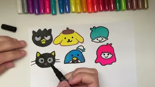 How to draw Sanrio Characters!