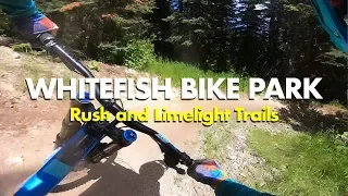 Intermediate & Beginner MTB Trails at Whitefish Bike Park, Montana