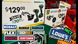 (PRICE DROPS) Last minute Tool deals at Lowe's!