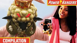 Dinosaurs vs POPCORN??? 🍿 Dino Super Charge ⚡ Power Rangers Kids ⚡ Action for Kids