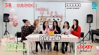 SUB INDO| DITA BDAY IN VLIVE, PART 1