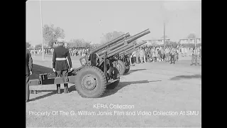 Demonstration Of A 155mm Howitzer M114