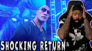 THE ROCK RETURNS TO SMACKDOWN