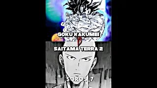 GOKU KAKUMEI VS SAITAMA TERRA 2